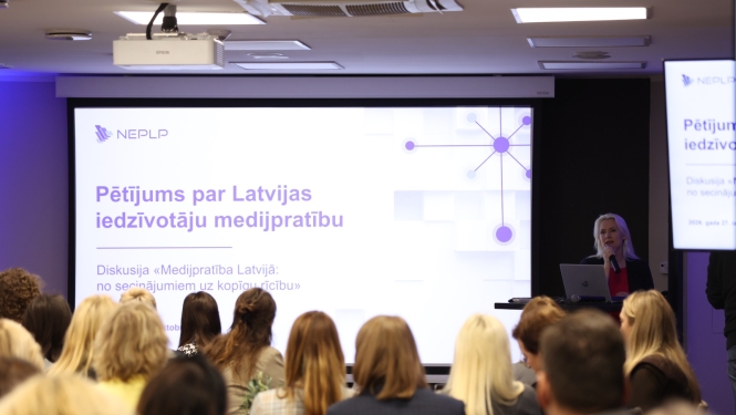 Latvijas iedzīvotāju medijpratības pētījuma rezultātu prezentācija, 27.10.2026