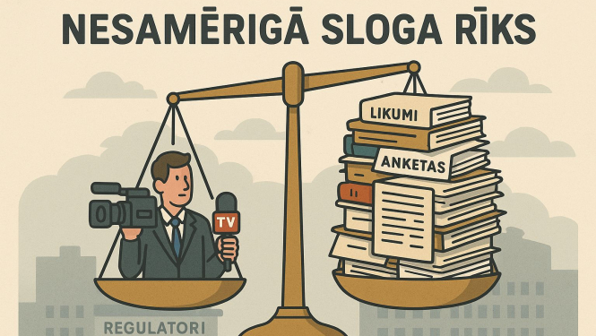 Nesamērīga sloga novērtējuma attels